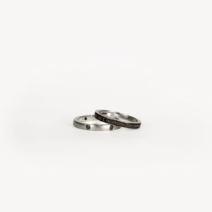 Compromiso^Joyería Suiza alianza_completa_oro_blanco_brillantes_negros