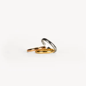 Compromiso^Joyería Suiza alianza de oro blanco_3mm