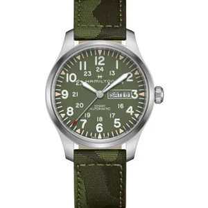 Hamilton^Hamilton Khaki Field Day Date
