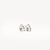 Pendientes^Joyería Suiza Pendientes de 4 aritos de oro blanco con brillantes_646-5756B-030