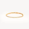 Pulseras^Joyería Suiza Pendientes de aro en oro rosa y brillantes 1PE0031595