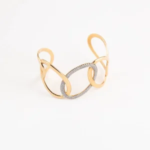 Pulseras^Joyería Suiza Pendientes de aro en oro rosa y brillantes 1PE0031595