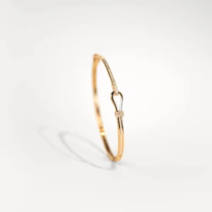 Pulseras^Joyería Suiza Pendientes de aro en oro rosa y brillantes 1PE0031595