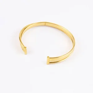Pulseras^Joyería Suiza Pulsera de aro abierta en oro amarillo A31-SC_317_00