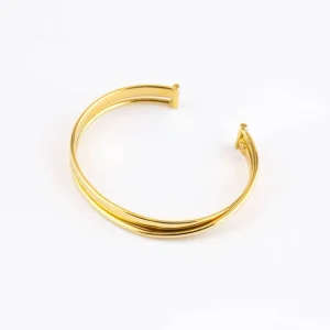 Pulseras^Joyería Suiza Pulsera de aro abierta en oro amarillo A31-SC_317_00