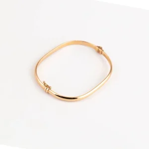 Pulseras^Joyería Suiza Pulsera rígida y abierta en oro rosa