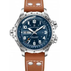 Hamilton^Hamilton Reloj Khaki Aviation X-Wind azul en Joyería Suiza