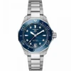 Tag Heuer^Tag Heuer Reloj Aquaracer en azul con brilantes