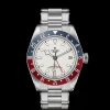 Tudor^Tudor Reloj Back Bay con caja de acero de 41y esfera blanca. 79830RB-10