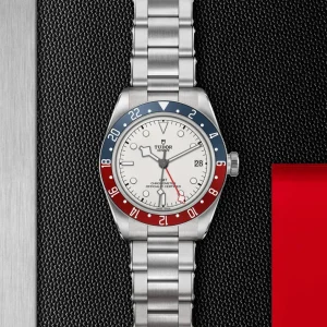 Tudor^Tudor Reloj Back Bay con caja de acero de 41y esfera blanca. 79830RB-10