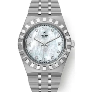 Tudor^Tudor Reloj Royal con esfera de nácar y brillantes