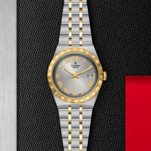 Tudor^Tudor Reloj Royal de 38mm en acero y oro amarillo