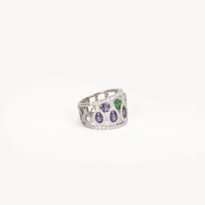 Anillos^Joyería Suiza Sortija zafiros_brillantes y tsavoritas_R5100AB2BU